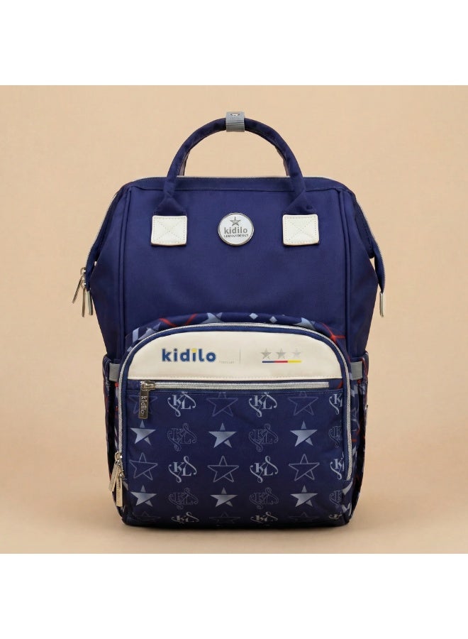 Kidilo Premium Multi-Function Diaper Bag Backpack with Portable Changing Mat, Waterproof Large Capacity Travel Organizer for Mom and Dad